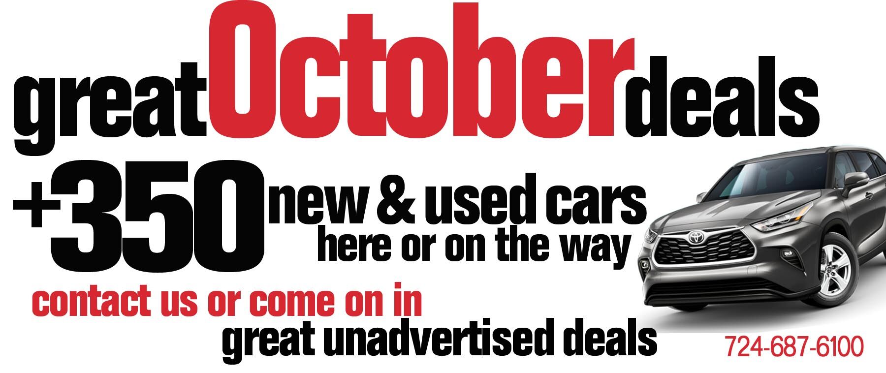 Baierl Toyota - Current Regional Promotions