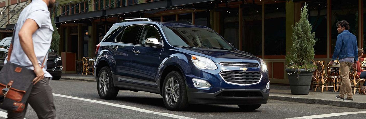 Chevy Equinox on street