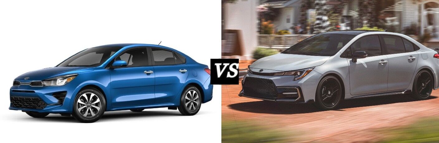 2021 Kia Rio VS 2021 Toyota Corolla