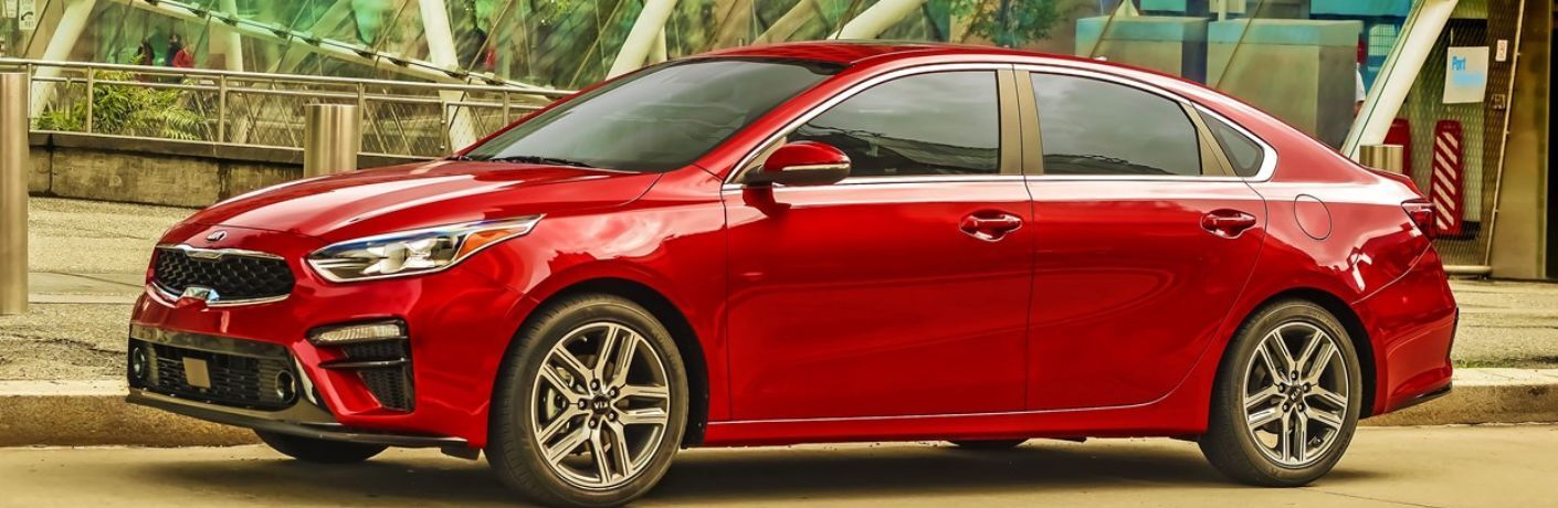2021 Kia Forte on road