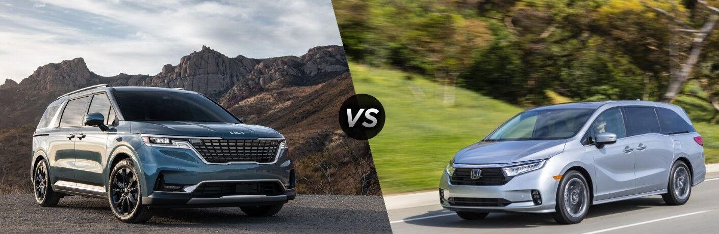 2022 Kia Carnival vs. 2022 Honda Odyssey