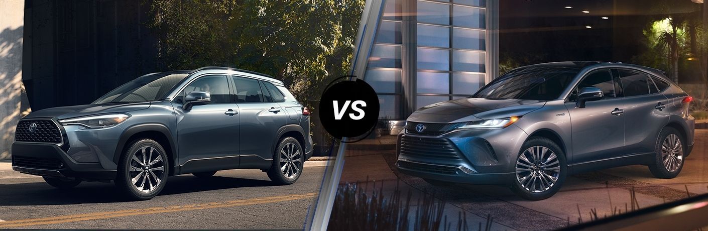 2022 Toyota Corolla Cross vs. 2021 Toyota Venza