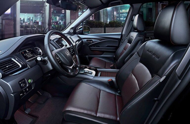 2021 Honda Pilot front seats