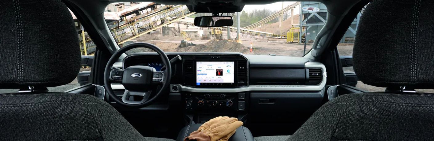 front seats of a 2027 Ford Super Duty Carhartt