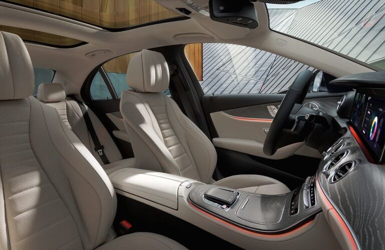2022 Mercedes-Benz E-Class interior front seats