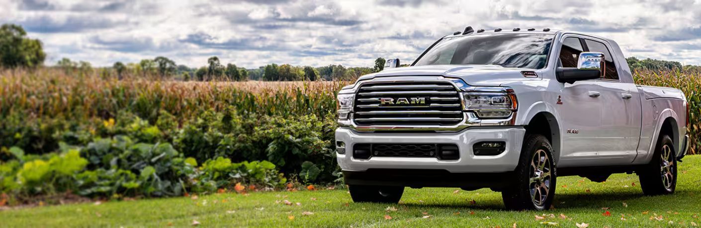 diagonal front view image of the 2024 Ram 2500