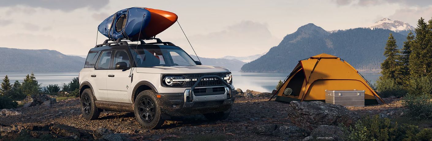 2026 Ford Bronco Sport at a campsite