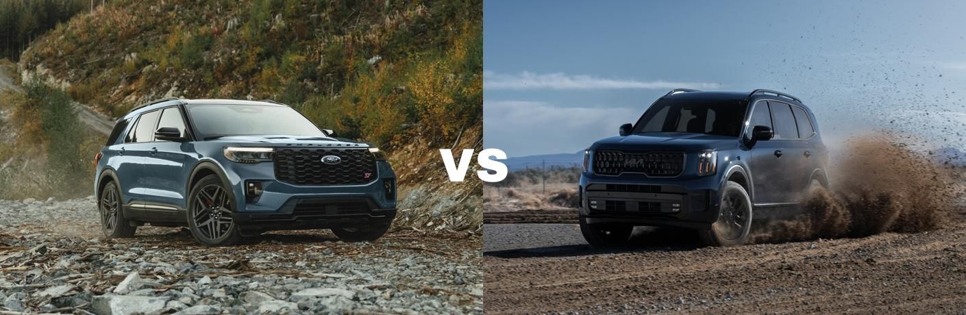 2025 Ford Explorer vs. 2025 Kia Telluride