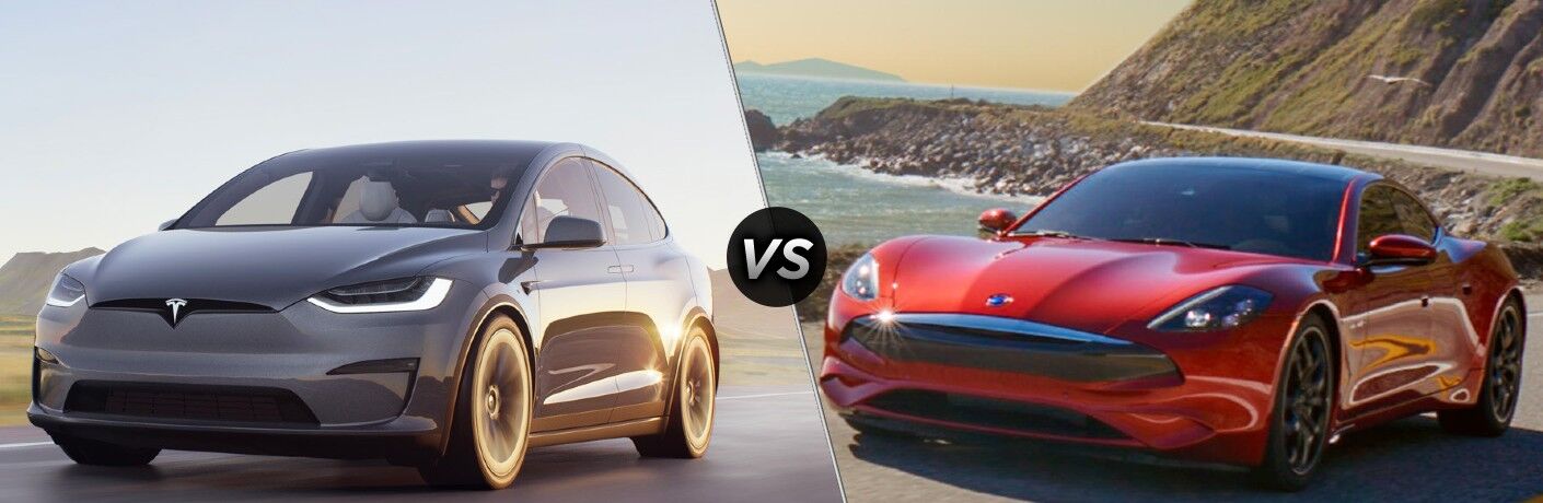 2022 Tesla Model X vs 2018 Karma Revero