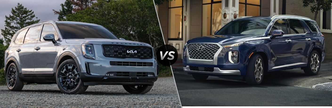 2022 Kia Telluride vs. 2022 Hyundai Palisade