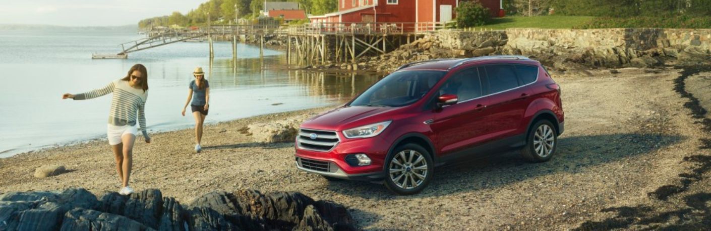 2017 Ford Escape parked by the water