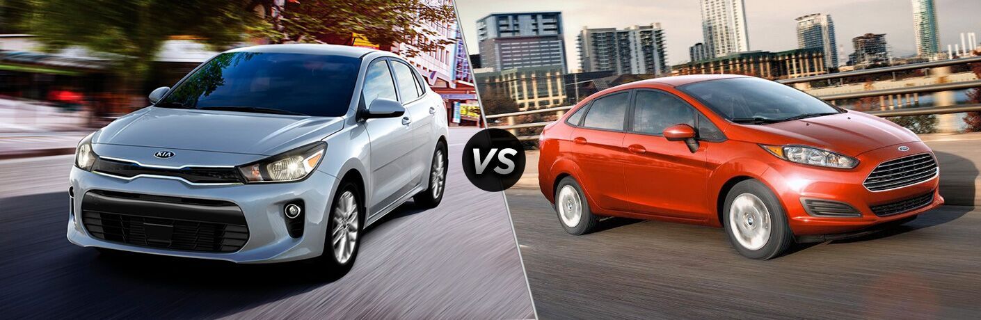 2018 Kia Rio vs 2018 Ford Fiesta