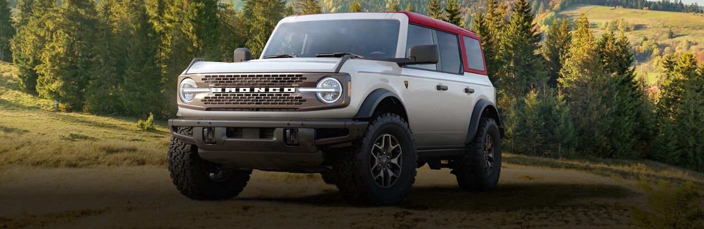 2026 Ford Bronco front and side angle