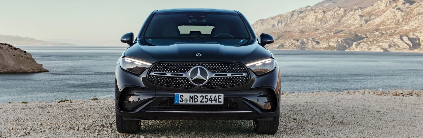 Front view of the 2024 Mercedes-Benz GLC Coupe