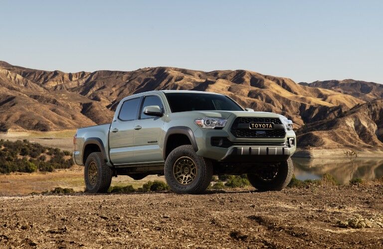 2022 Toyota Tacoma front and side profile