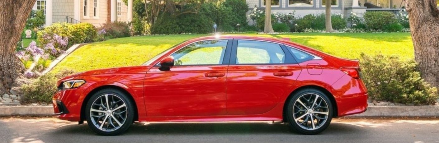 Honda Civic Sedan exterior side view