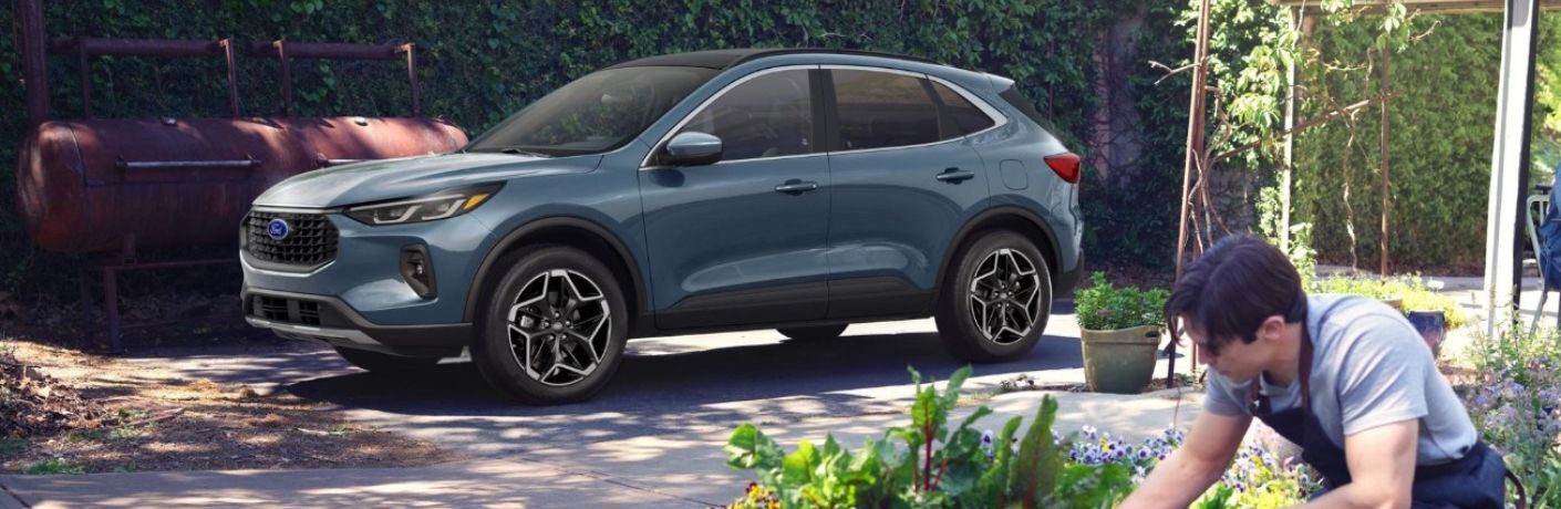 2026 Ford Escape parked in a driveway side view