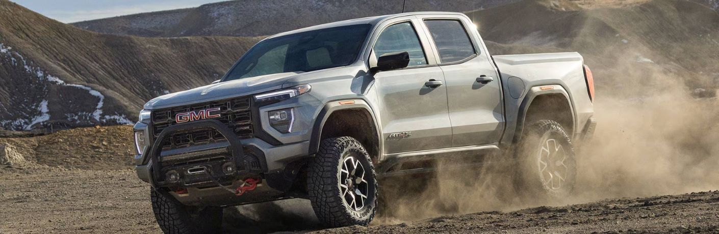 2026 GMC Canyon front and side view