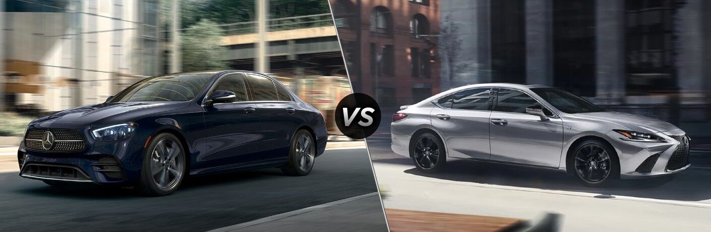 2023 Mercedes-Benz E-Class vs. 2023 Lexus ES model comparison