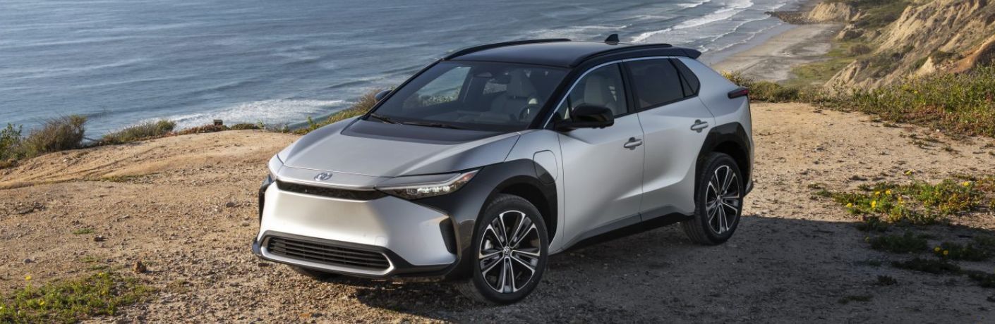 2023 Toyota bZ4X three-angled view