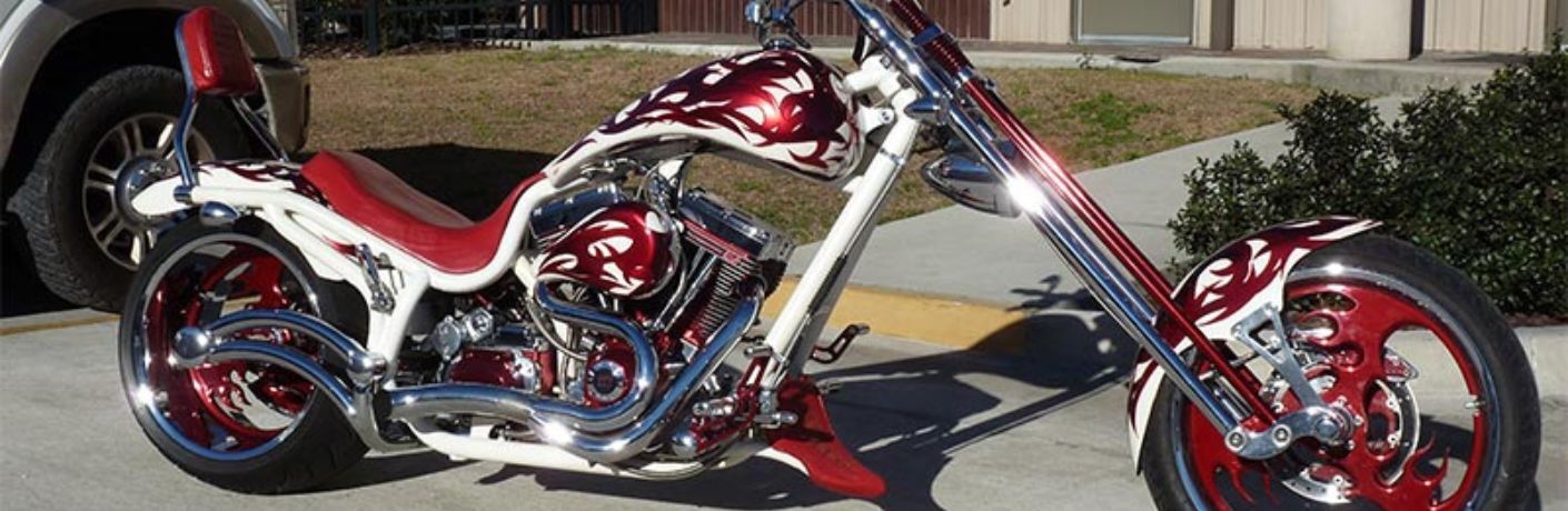 2005 Bourget Fat Daddy parked outside a house near a car