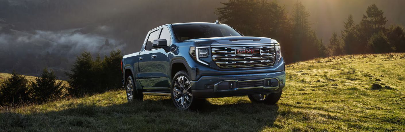 2026 GMC Sierra 1500 truck front and side angle