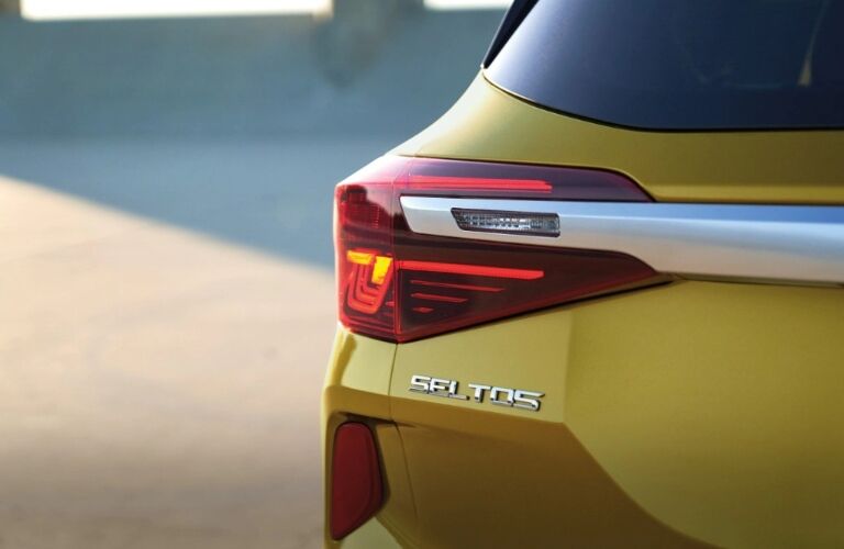 2021 Kia Seltos back end badging