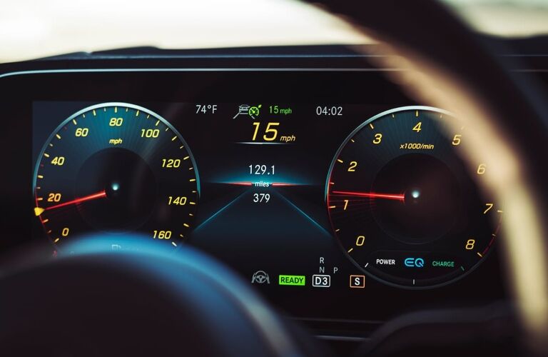 2022 Mercedes-Benz GLE gauge cluster