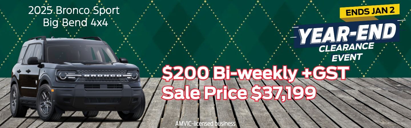 Bronco Big Bend Sport Big Bend