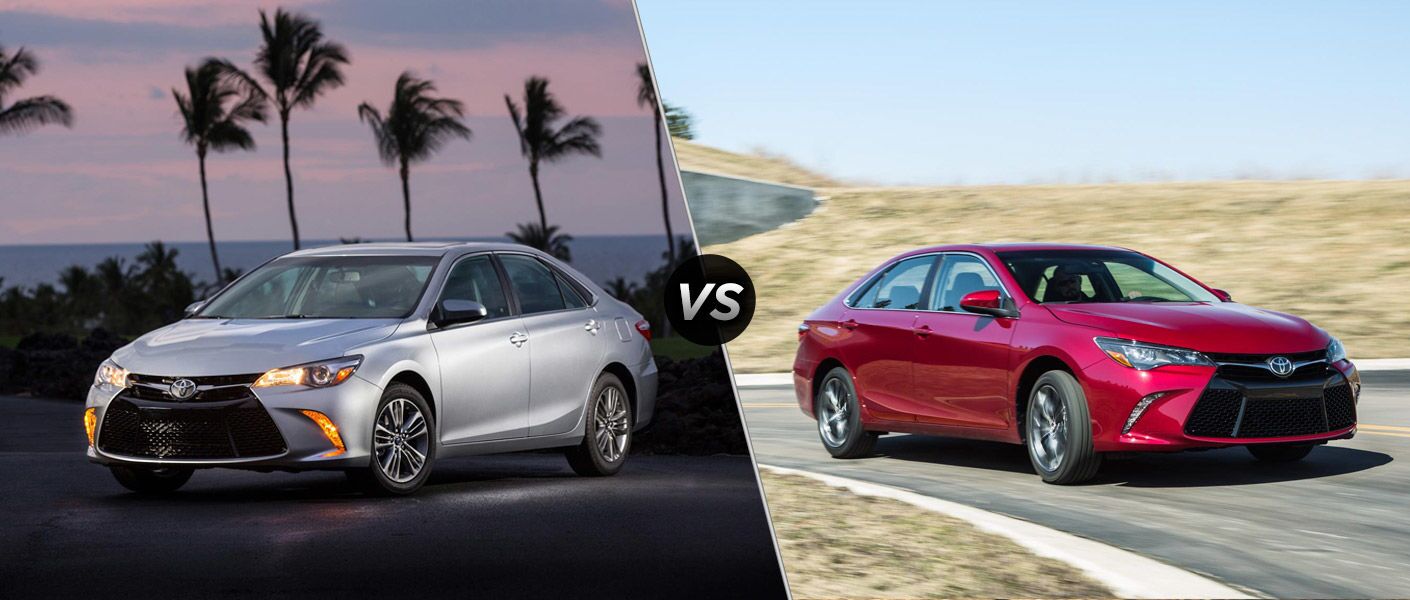 2016 Toyota Camry Vs 2017 At Heritage 2016 Toyota Camry