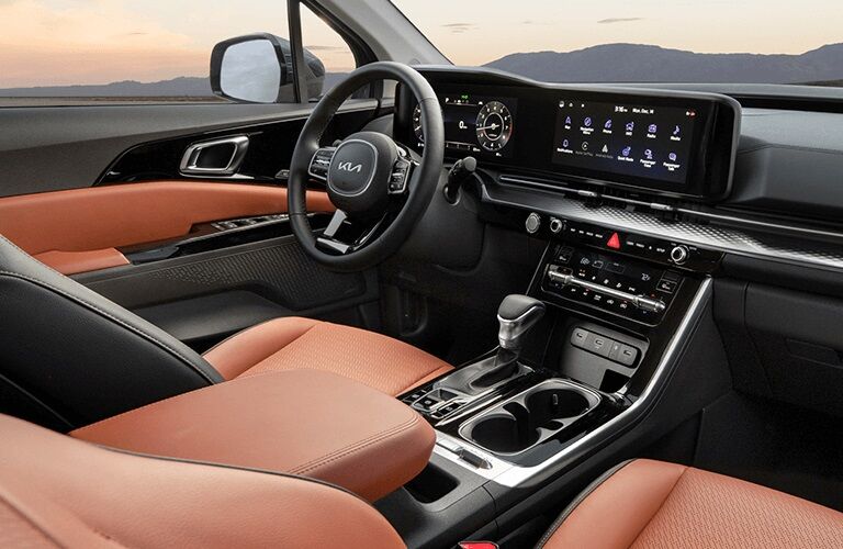 2024 Kia Carnival cabin view