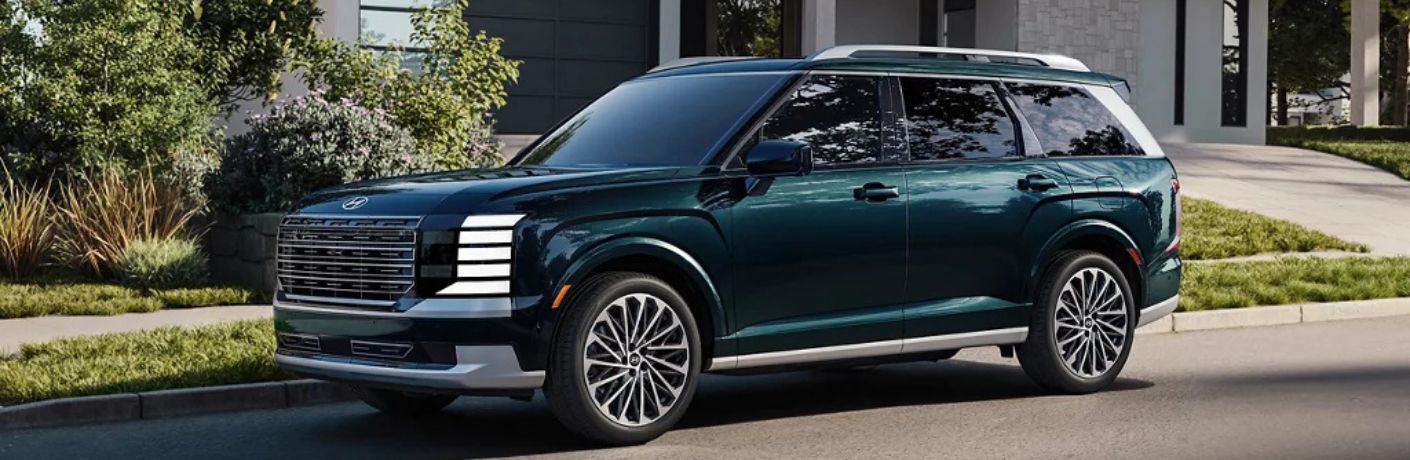 2026 Hyundai Palisade Calligraphy front and side angle