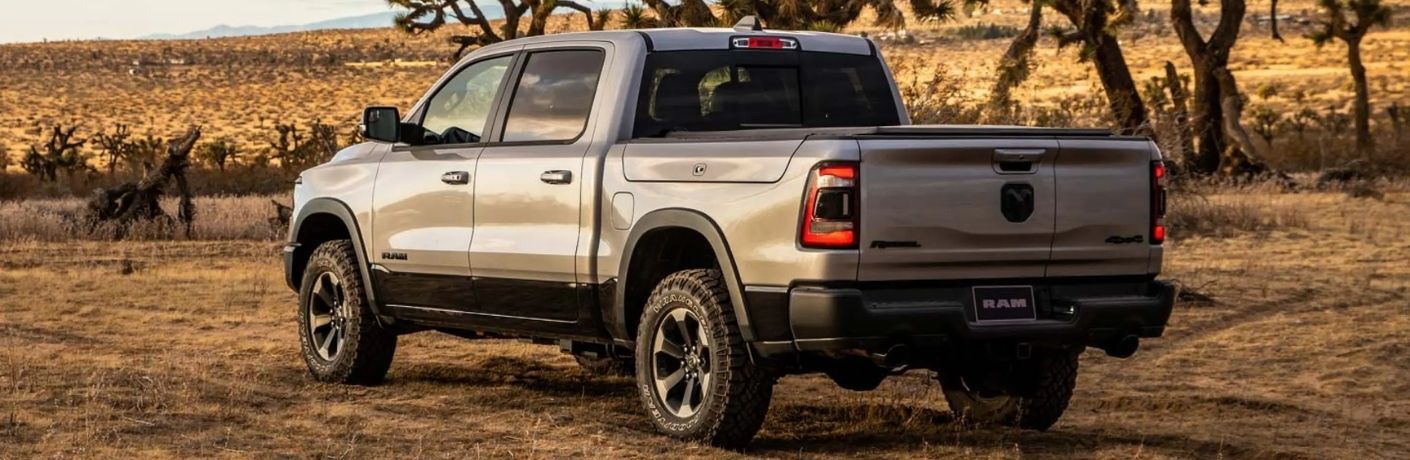 RAM Truck in a deserted area