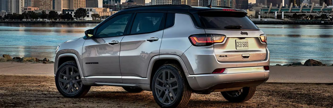 Rear view of the 2024 Jeep Compass
