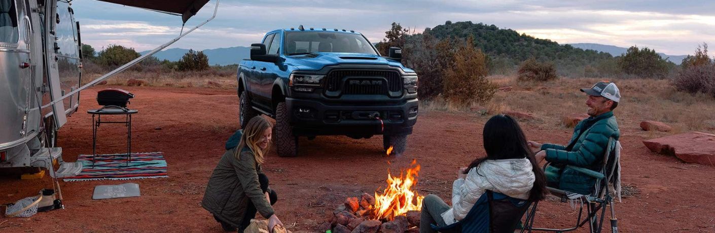 2023 RAM 2500 parked off-road with its owners