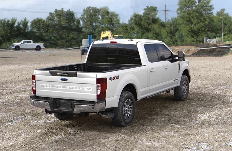 2021 Ford Super Duty rear view