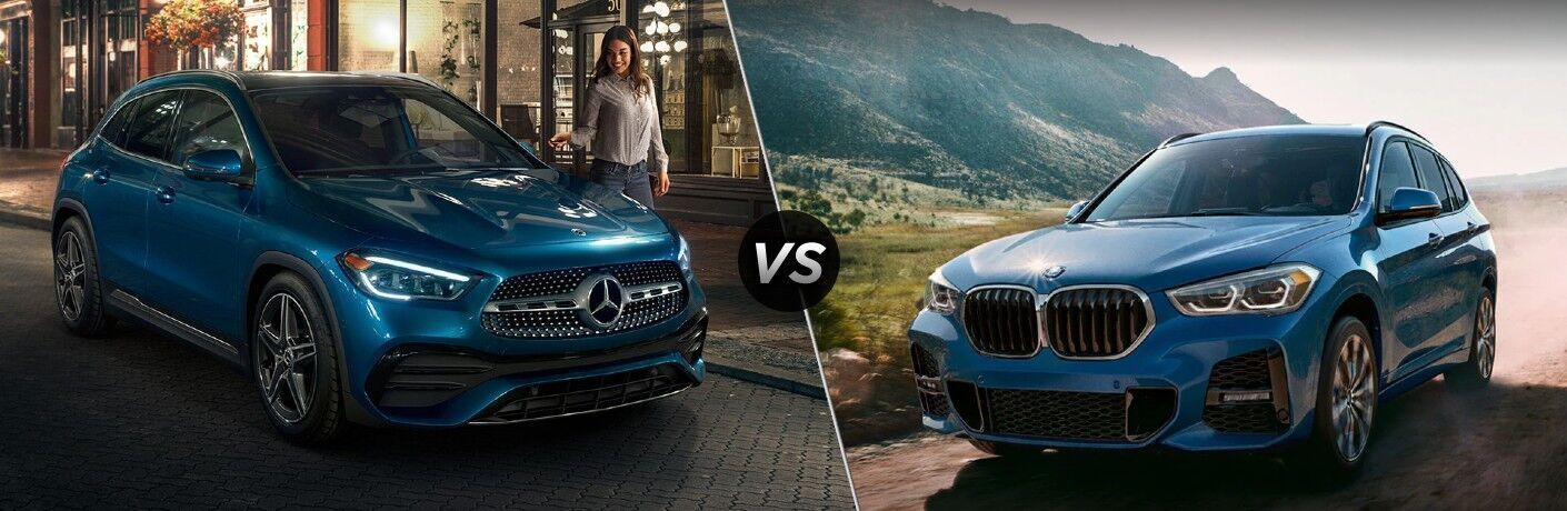 2022 Mercedes-Benz GLA vs. 2022 BMW X1