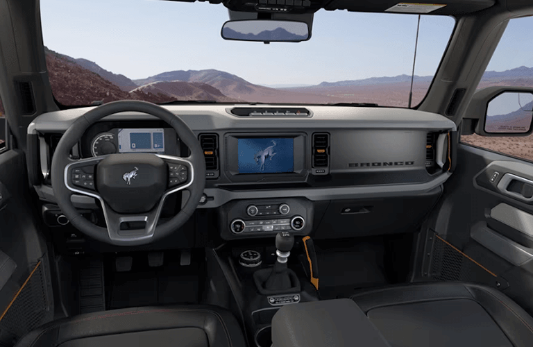 2023 Ford Bronco Badlands front seats