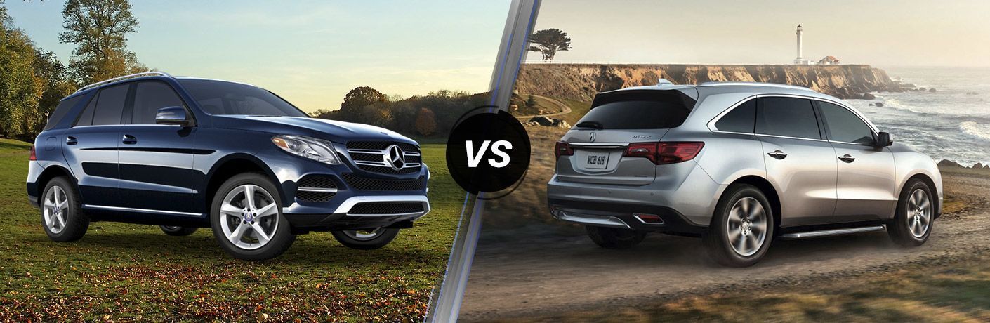 2017 Mercedes-Benz GLE vs 2017 Acura MDX