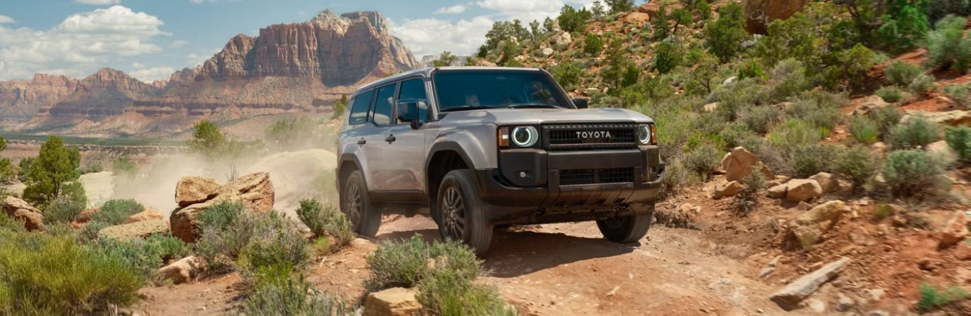 front view of the 2027 Toyota Land Cruiser