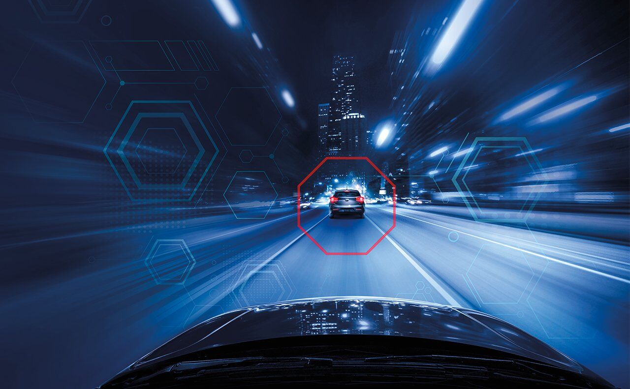 2017 Kia Cadenza on mountain road