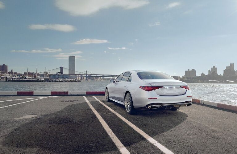 2021 S-Class rear exterior view