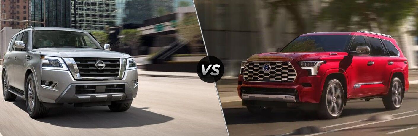 2023 Nissan Armada vs. 2023 Toyota Sequoia