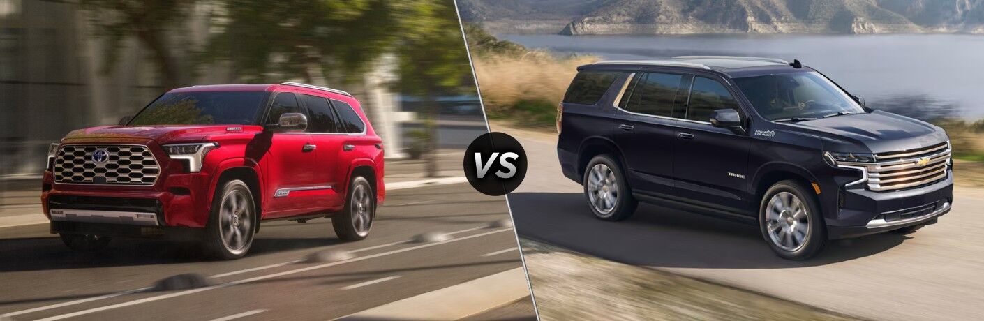 2024 Toyota Sequoia vs. 2024 Chevrolet Tahoe