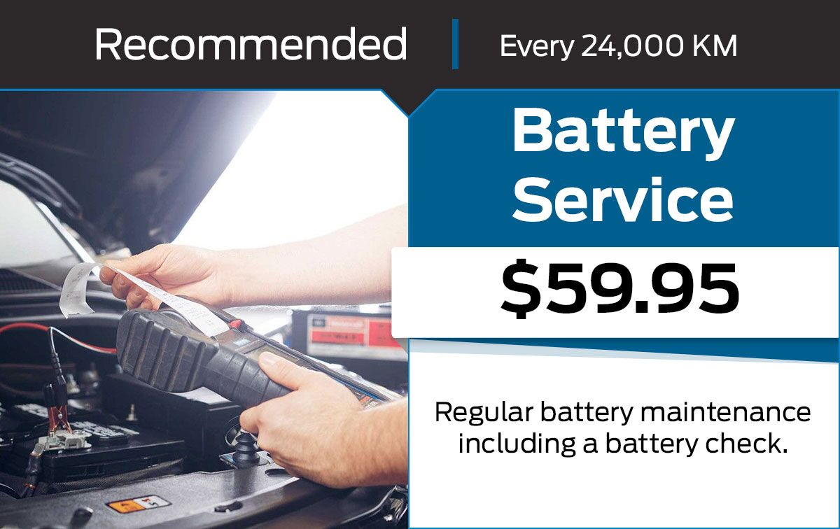 Ford Battery Service Special Coupon
