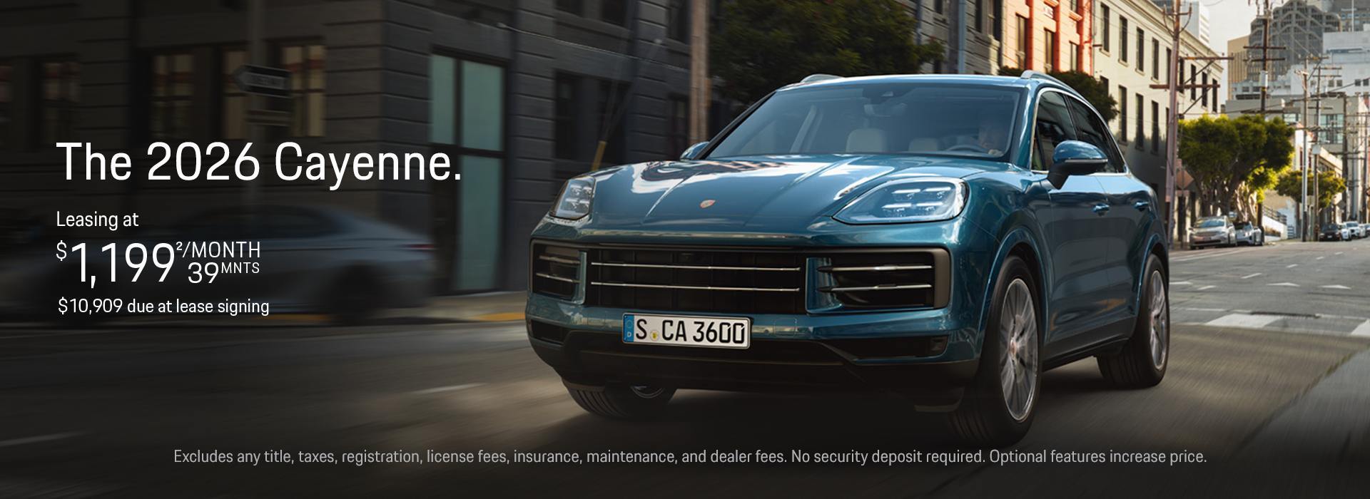 Cayenne Lease