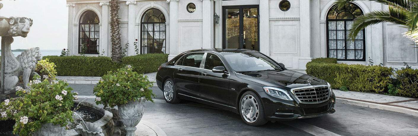Black 2017 Mercedes-Benz Maybach on Driveway