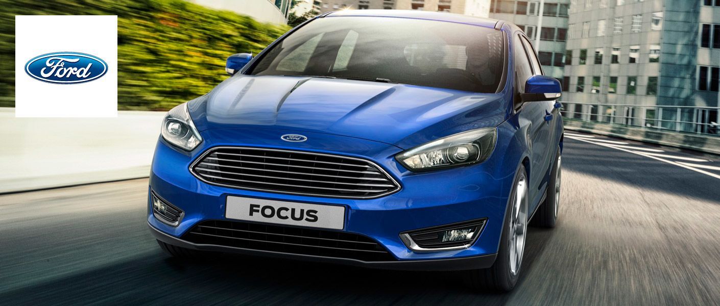 Ford Focus driving in city