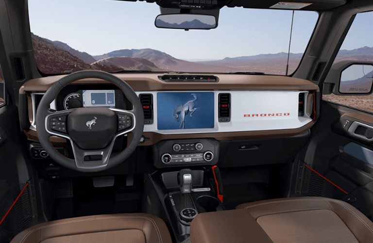 2023 Ford Bronco Heritage Limited Edition front seats