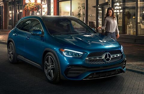 2022 Mercedes-Benz GLA in Blue